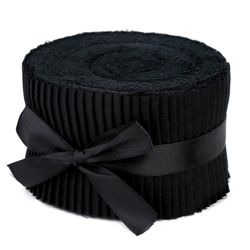 ZMAAGG Jelly Roll Fabric  Fabric Squares Patchwork Sewing Roll Soft Cotton Fabrics for Quilting Crafting Fabrics Strips Bundle for DIY Craft Decoration  Cushions  Tablecloths Making - Image 1